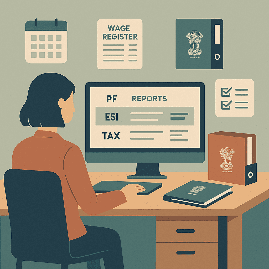 monthly HR compliance reports
