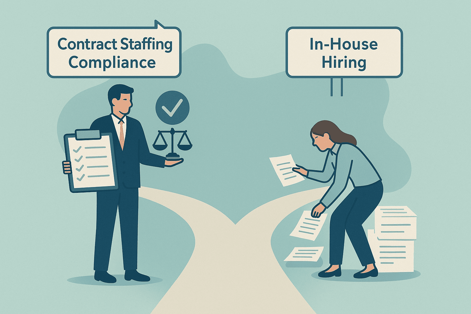 compliance in staffing