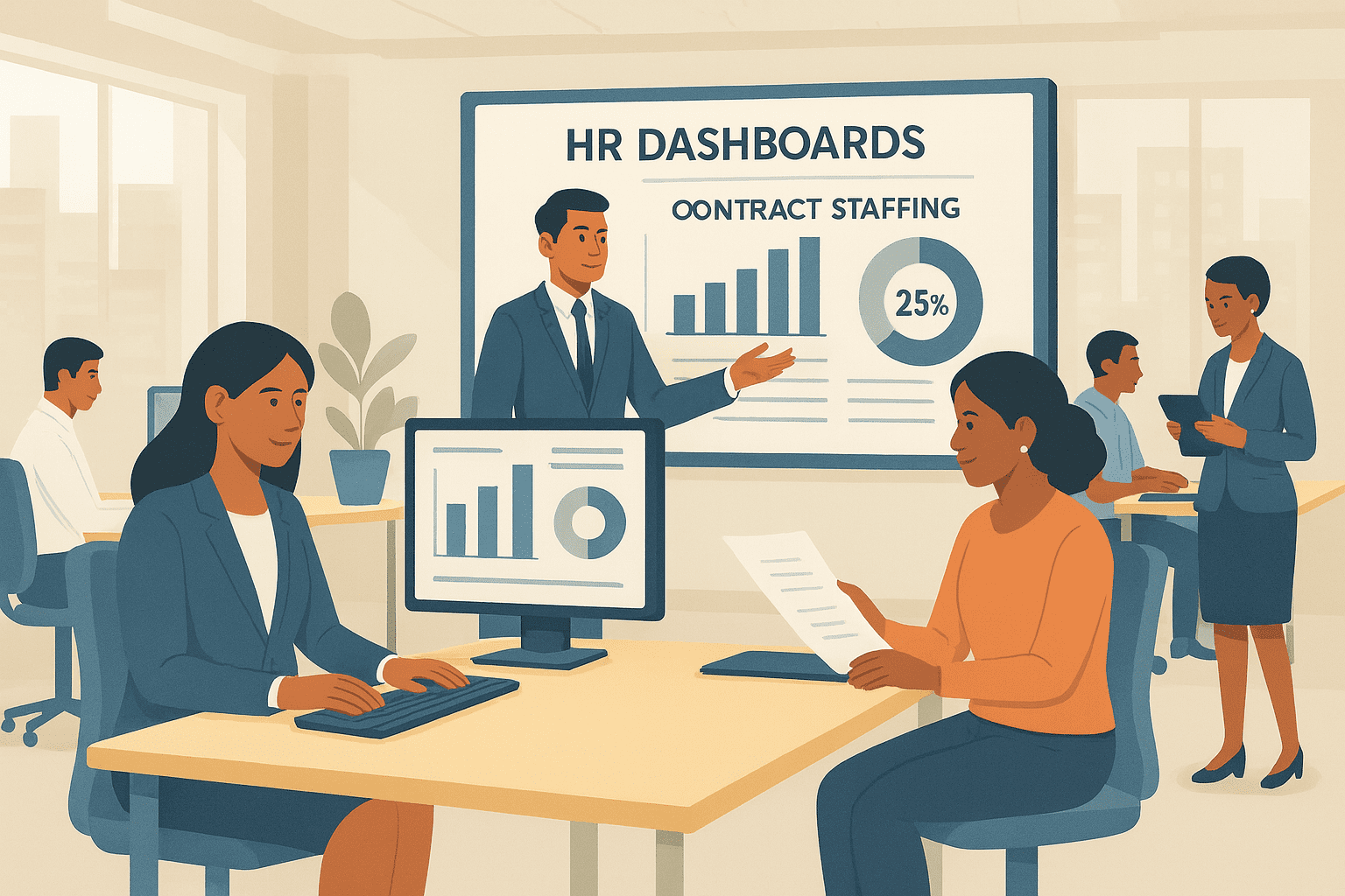 contract staffing India