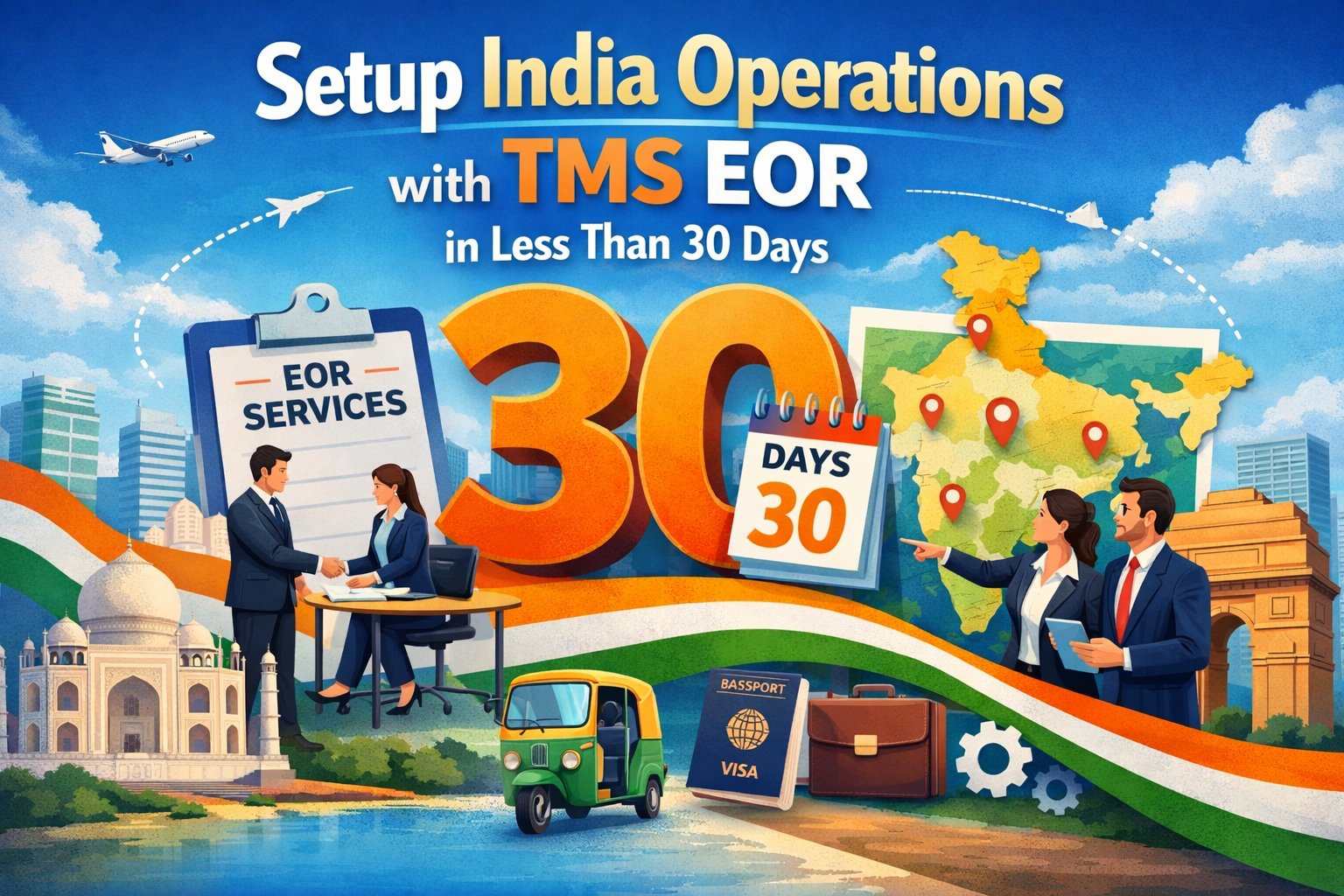 set up operations in India